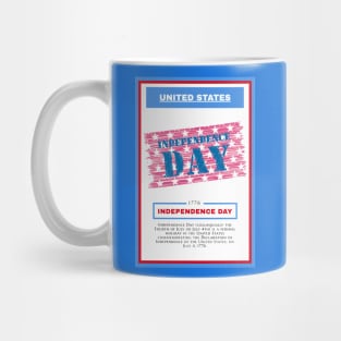 Independence Day - United States - For 4th of july - Print Design Poster - 1706204 Mug